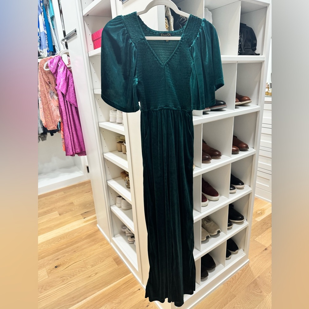 Velvet jumpsuit
